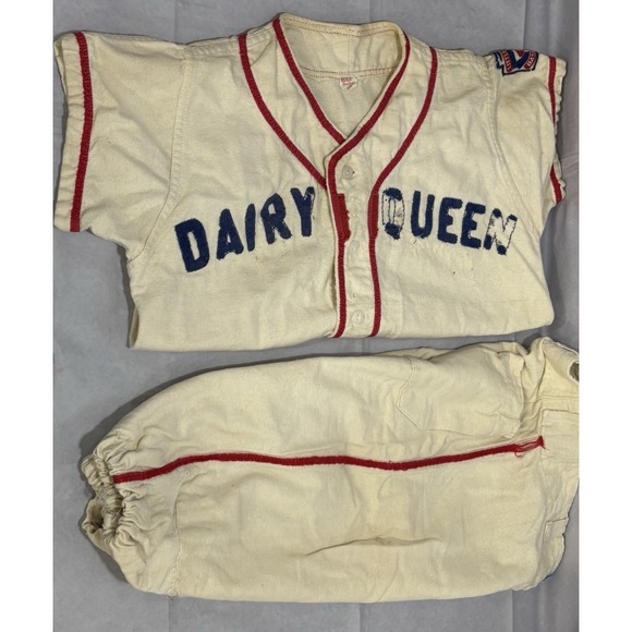 Other - Little League Baseball Uniform Boys Dairy Queen Sponsor Russell Southern Vintage